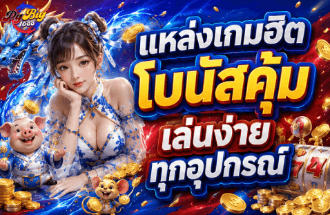 แหล่งเกมฮิต โบนัสคุ้ม เล่นง่ายทุกอุปกรณ์