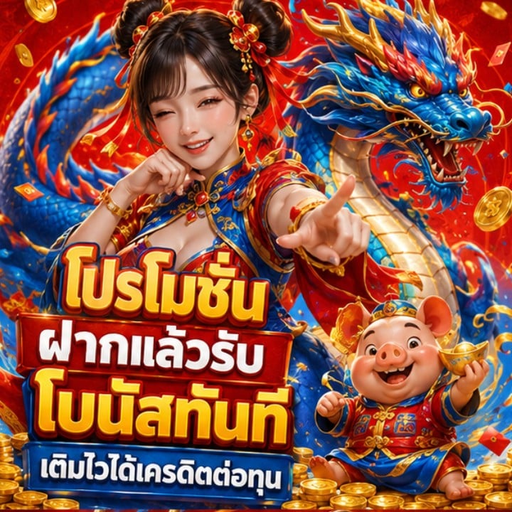 โปรโมชั่นฝากแล้วรับโบนัสทันที