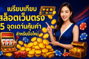 เปรียบเทียบ สล็อตเว็บตรง