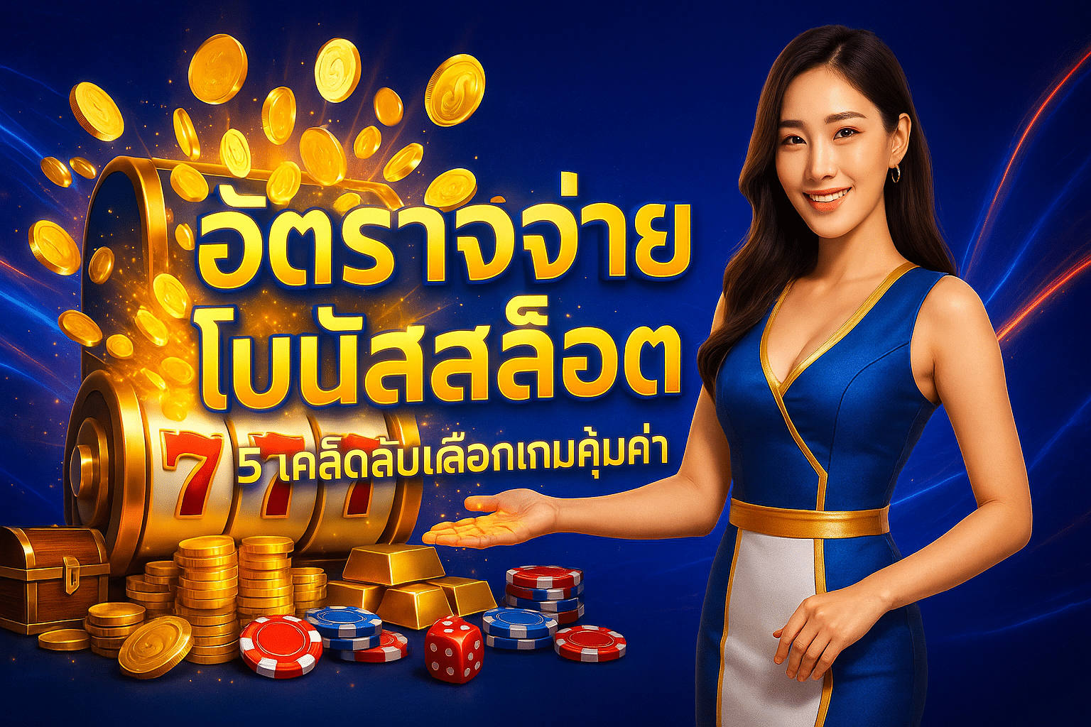 อัตราจ่าย โบนัสสล็อต